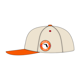 Tampa Bay Snapback - The Sapp (Creamsicle) - Shells Vintage Hat Co.