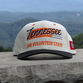 Tennessee Snapback - The Neyland (Cream/Black) - Shells Vintage Hat Co.