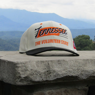 Tennessee Snapback - The Neyland (Cream/Black) - Shells Vintage Hat Co.