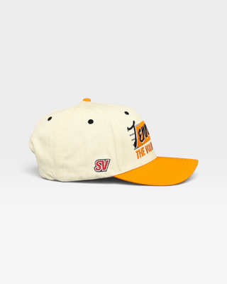 Tennessee Snapback - The Neyland (Cream/Orange) - Shells Vintage Hat Co.