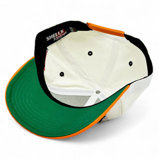 Tennessee Snapback - The Neyland (Cream/Orange) - Shells Vintage Hat Co.