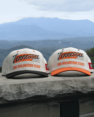 Tennessee Snapback - The Neyland (Cream/Orange) - Shells Vintage Hat Co.