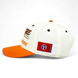 Tennessee Snapback - The Neyland (Cream/Orange) - Shells Vintage Hat Co.