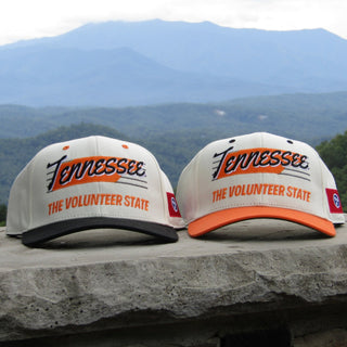 Tennessee Snapback - The Neyland (Cream/Orange) - Shells Vintage Hat Co.
