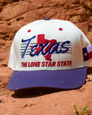 Texas Snapback - The Lone Star - Shells Vintage Hat Co.