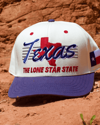 Texas Snapback - The Lone Star - Shells Vintage Hat Co.