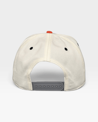 Texas Snapback - The Longhorn (Cream/Burnt Orange) - Shells Vintage Hat Co.