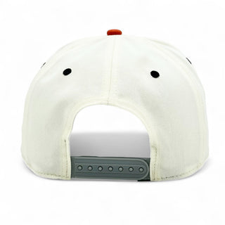 Texas Snapback - The Longhorn (Cream/Burnt Orange) - Shells Vintage Hat Co.