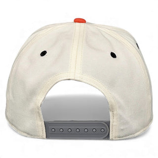 Texas Snapback - The Longhorn (Cream/Burnt Orange) - Shells Vintage Hat Co.