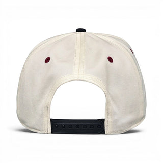 Texas Snapback - The Manziel (Cream/Black) - Shells Vintage Hat Co.