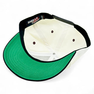 Texas Snapback - The Manziel (Cream/Black) - Shells Vintage Hat Co.