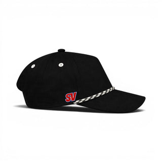 The 19th Hole Snapback (Black) - Shells Vintage Hat Co.