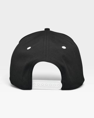 The 19th Hole Snapback (Black) - Shells Vintage Hat Co.