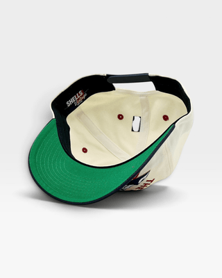 The Mountains Are Calling Snapback - The Peak - Shells Vintage Hat Co.