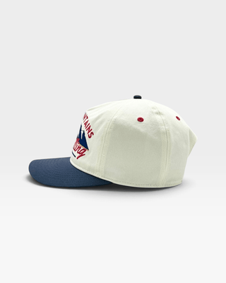 The Mountains Are Calling Snapback - The Peak - Shells Vintage Hat Co.