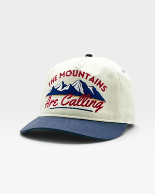 The Mountains Are Calling Snapback - The Peak - Shells Vintage Hat Co.