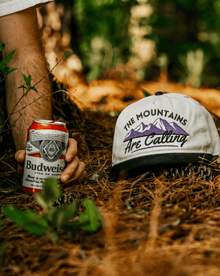 The Mountains Are Calling Snapback - The Rocky - Shells Vintage Hat Co.