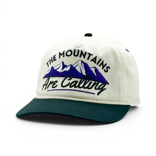 The Mountains Are Calling Snapback - The Rocky - Shells Vintage Hat Co.