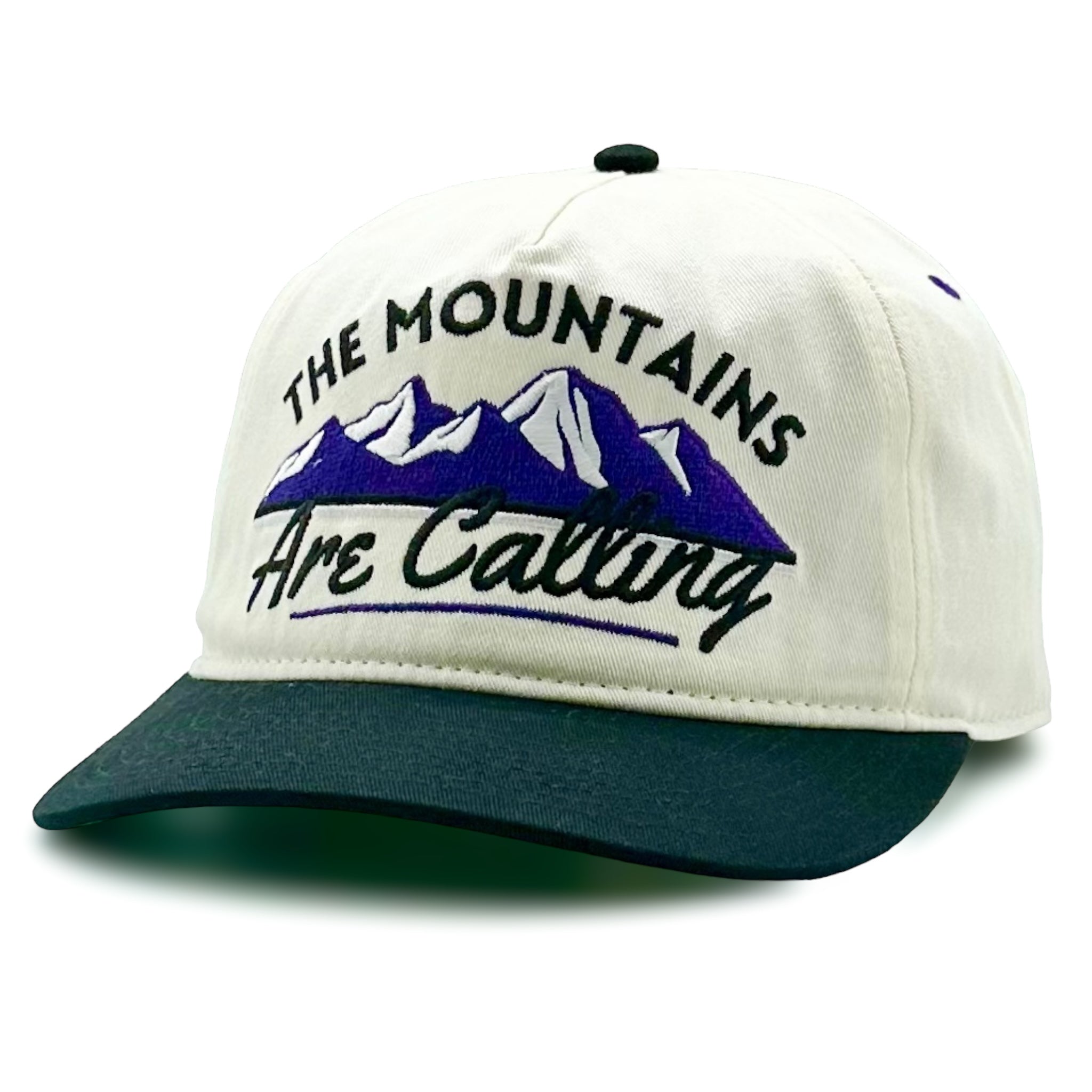 Rare Vintage 90s Snapbacks | The Mountains Are Calling Hat