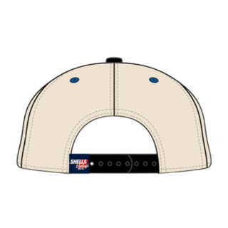 Toronto Snapback - The Leaf (Cream/Black) - Shells Vintage Hat Co.