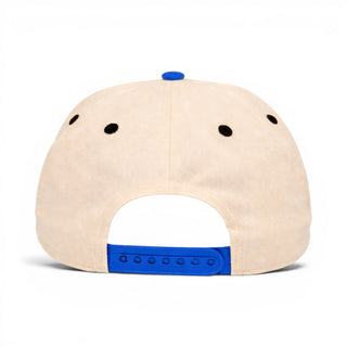 Toronto Snapback - The Leaf (Cream/Blue) - Shells Vintage Hat Co.