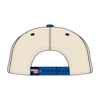 Toronto Snapback - The Leaf (Cream/Blue) - Shells Vintage Hat Co.