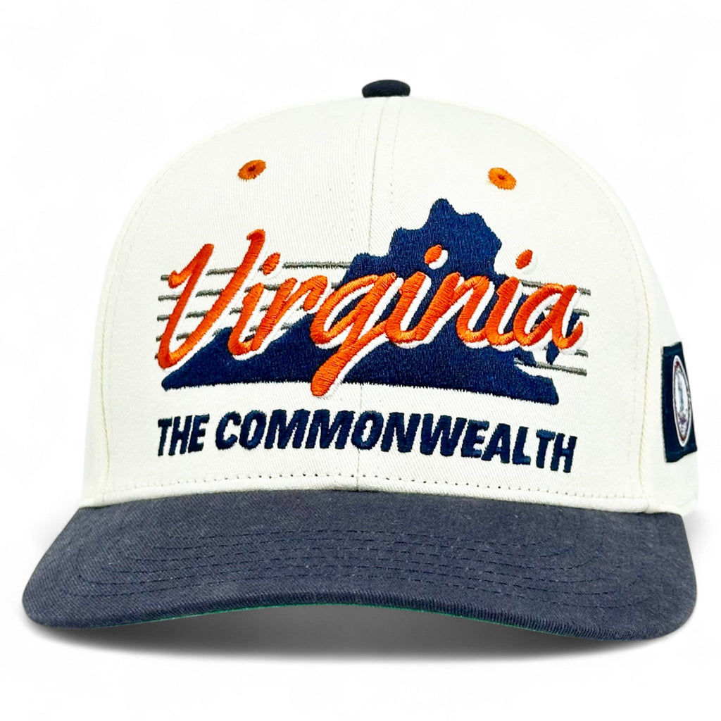 Va State Shell Virginia Cavaliers | The Sampson Vintage State Design – Shells Vintage ...