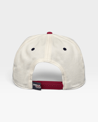 Washington D.C. Snapback - The Ovechkin (Cream/Red) - Shells Vintage Hat Co.