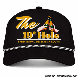 The 19th Hole Snapback (Black)