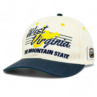 West Virginia Snapback - The McAfee - Shells Vintage Hat Co.