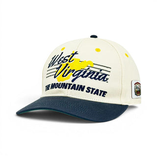 West Virginia Snapback - The McAfee - Shells Vintage Hat Co.