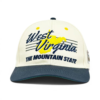 West Virginia Snapback - The McAfee - Shells Vintage Hat Co.