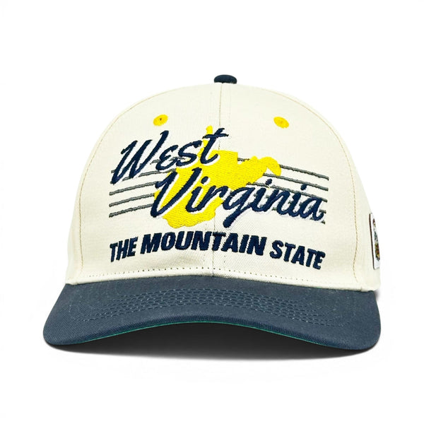 West Virginia Snapback - The McAfee - Shells Vintage Hat Co.
