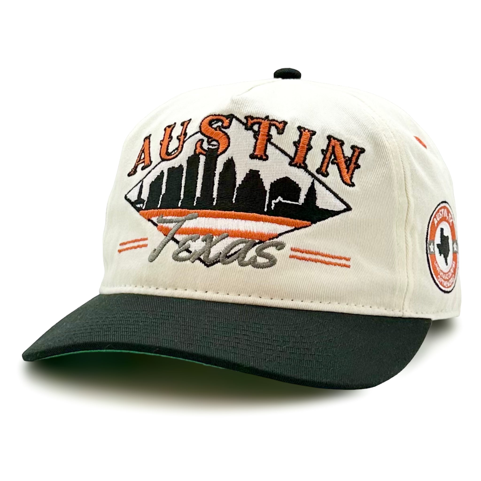 ATX Vintage Snapback Hats | Austin Texas Souvenirs | Rope & Cord Hats