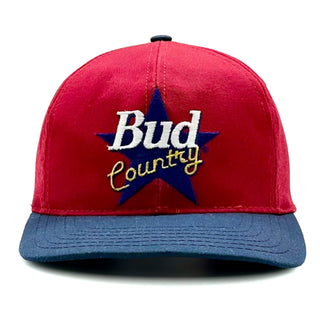 Bud Country Snapback - Shells Vintage Hat Co.