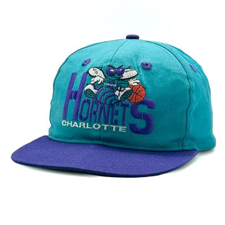 Charlotte Hornets Snapback - Shells Vintage Hat Co.