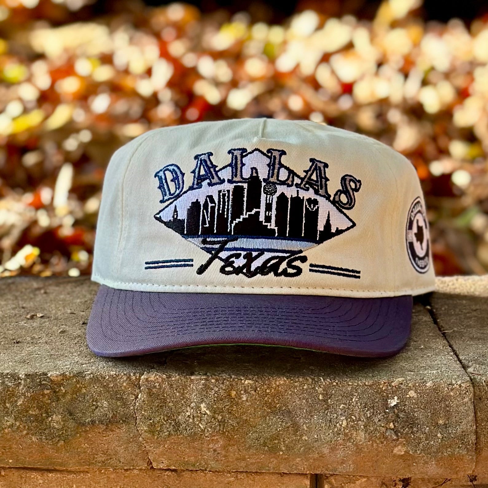 Retro Style Dallas Snapback Hat  Cowboys Colors – Shells Vintage Hat Co.