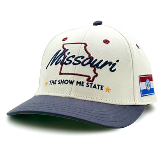 Missouri Snapback - The Cardinal - Shells Vintage Hat Co.