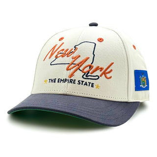 New York Snapback - The Met - Shells Vintage Hat Co.