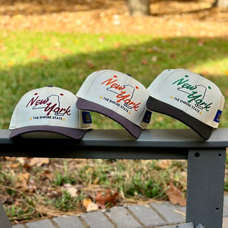 New York Snapback - The Namath - Shells Vintage Hat Co.