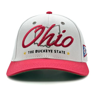 Ohio Snapback - The Buckeye - Shells Vintage Hat Co.