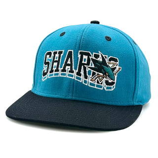 San Jose Sharks Snapback - Shells Vintage Hat Co.