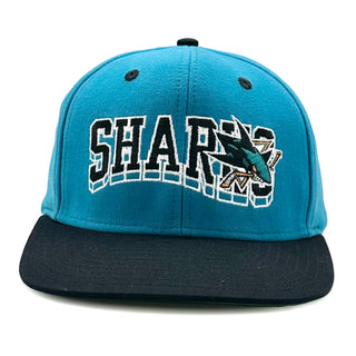 San Jose Sharks Snapback - Shells Vintage Hat Co.