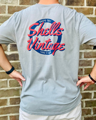 Shells Vintage “Snaps That Take It Back” Comfort Colors T-Shirt