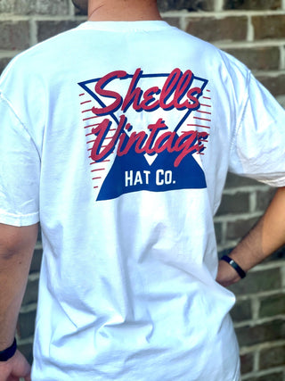 Shells Vintage Tri-Retro Classic Comfort Colors T-Shirt