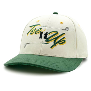 Tee It Up Snapback - The Augusta - Shells Vintage Hat Co.