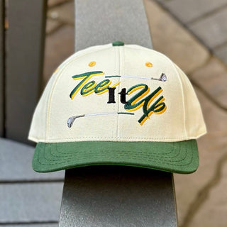 Tee It Up Snapback - The Augusta - Shells Vintage Hat Co.