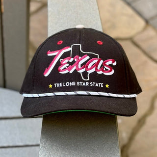 Texas Rope Snapback - The Manziel - Shells Vintage Hat Co.